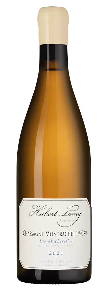 Вино Chassagne-Montrachet Premier Cru Les Macherelles Domaine Hubert Lamy 2021 г. 0.75 л