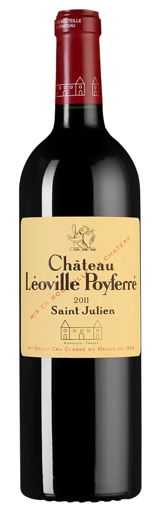 Вино Chateau Leoville Poyferre 2011 г. 0.75 л