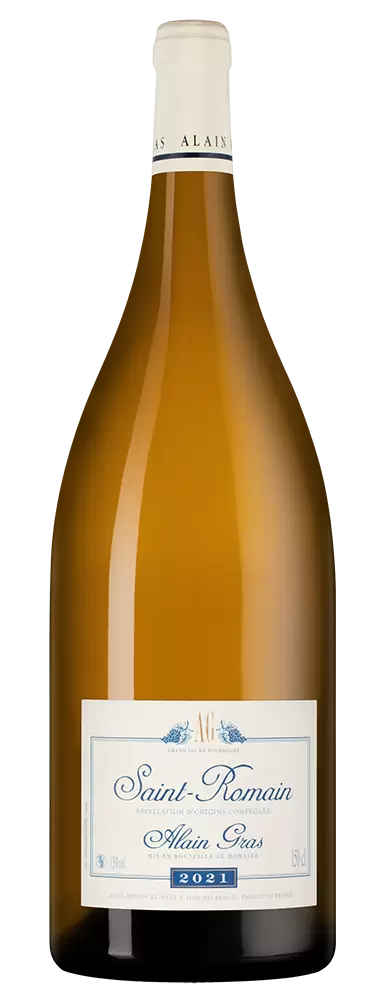 Вино Saint-Romain Blanc Domaine Alain Gras 2021 г. 1.5 л