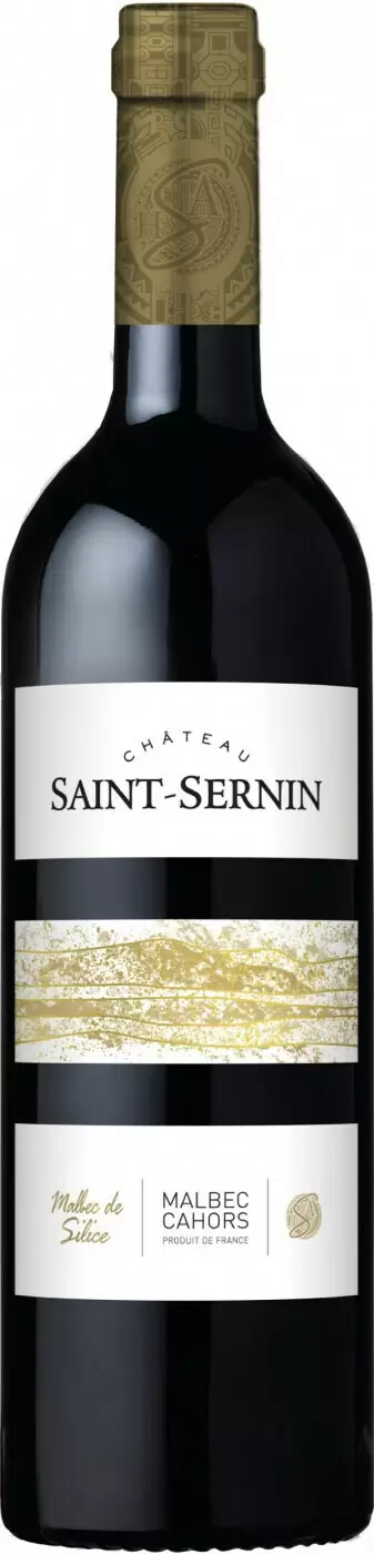 Вино Chateau Saint-Sernin Malbec de Silice Cahors AOC 0.75 л