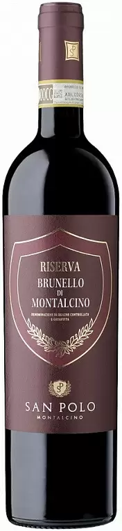 Вино San Polo Brunello di Montalcino Riserva 2015 г. 0.75 л
