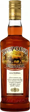 Настойка Зубровка Золотая 0.5 л