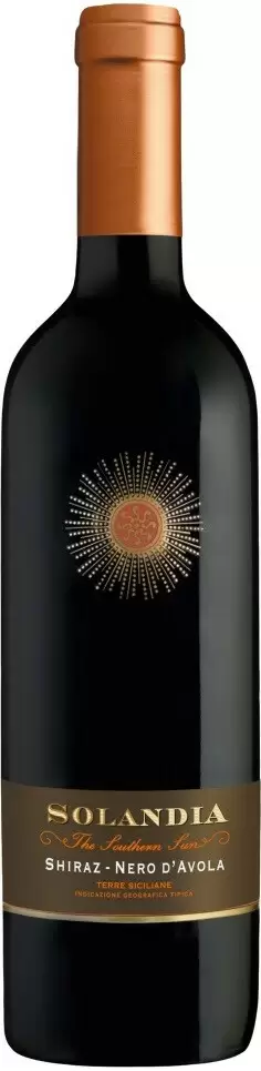 Вино Solandia Shiraz-Nero d'Avola 2021 г. 0.75 л