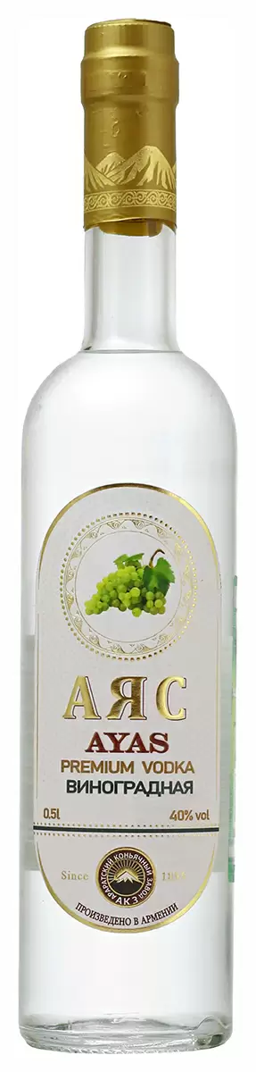 Водка Ayas Grape Vodka 0.5 л