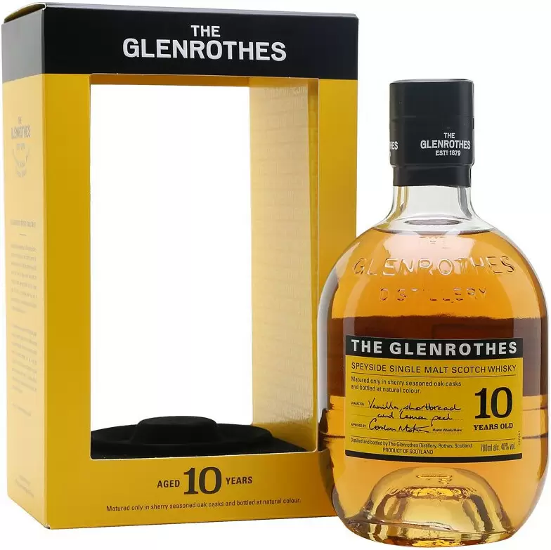 Виски Glenrothes 10 Years Old 0.7 л в подарочной упаковке