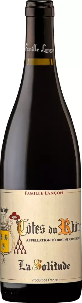 Вино La Solitude Rouge Cotes-du-Rhone AOC 0.75 л