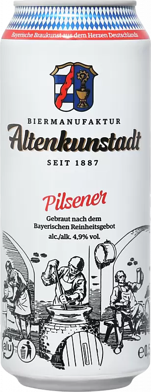 Пиво Altenkunstadt Pilsener Can 0.5 л