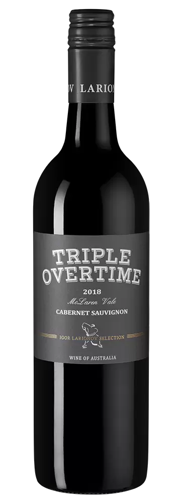 Вино Triple Overtime Cabernet Sauvignon 2018 г. 0.75 л