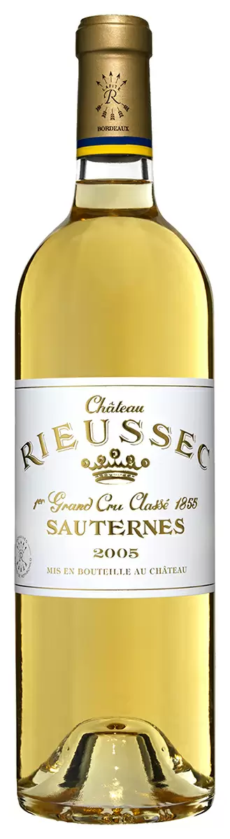 Вино Chateau Rieussec 1-er Grand Cru Classe Sauternes AOC 2005 г. 0.75 л