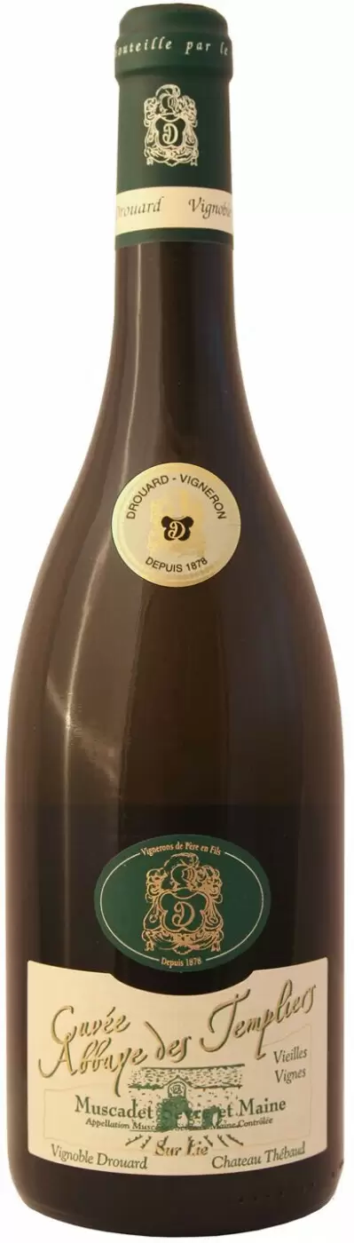 Вино Abbaye des Templiers Muscadet Sevre et Maine Sur Lie АОC 0.75 л