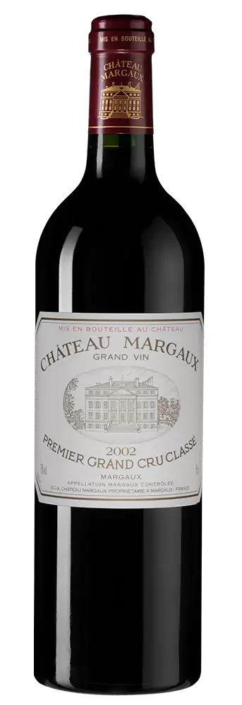 Вино Chateau Margaux AOC Premier Grand Cru Classe 2002 г. 0.75 л