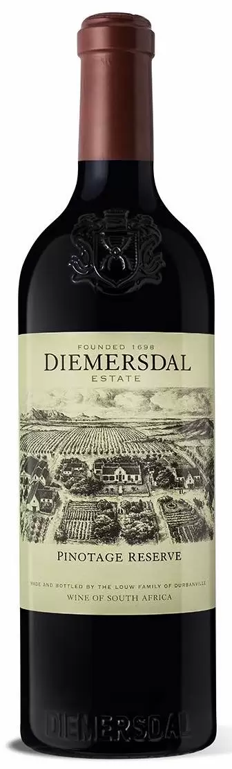 Вино Pinotage Reserve Diemersdal Estate Durbanville WO 0.75 л