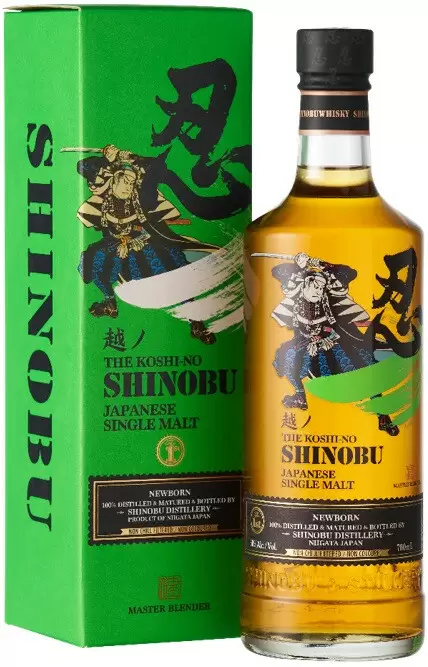 Виски Shinobu Single Malt Newborn 0.7 л Gift Box