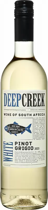 Вино Deep Creek Pinot Grigio Western Cape WO Origin Wine Stellenbosh 0.75 л