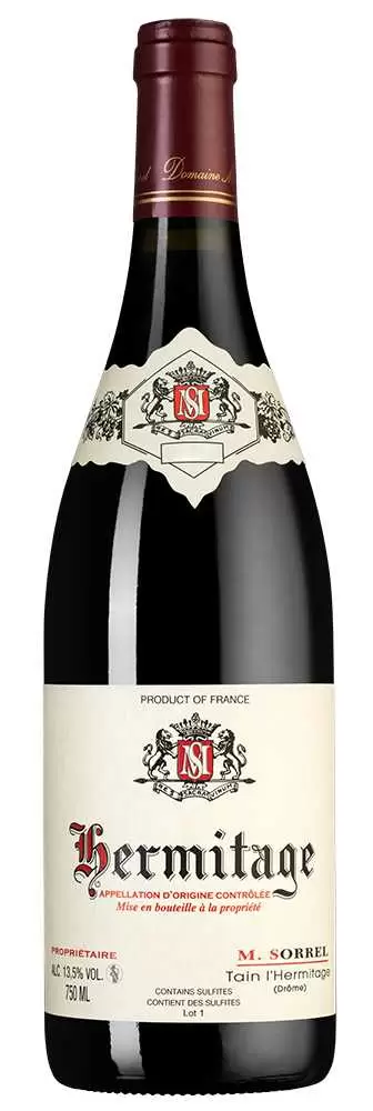 Вино Hermitage Rouge Domaine Marc Sorrel 2019 г. 0.75 л