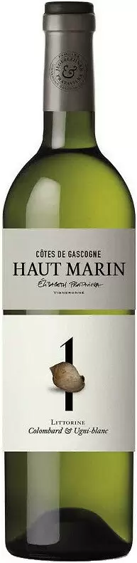Вино Haut Marin Littorine Colombard & Ugni Blanc Cotes de Gascogne IGP 0.75 л