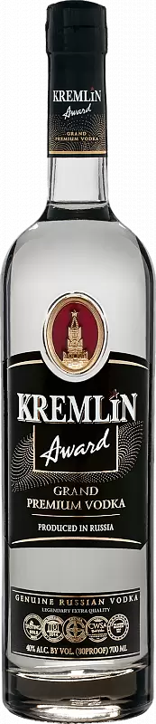 Водка Кремлин Эворд Гранд Премиум 0.7 л