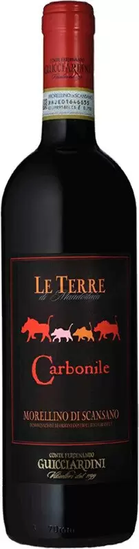 Вино Le Terre di Mandorlaia Carbonile Morellino di Scansano 0.75 л