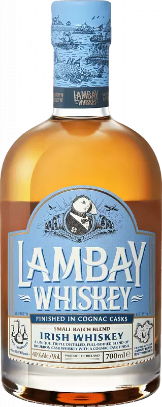 Виски Lambay Small Batch Blended Irish 4 Years Old 0.7 л