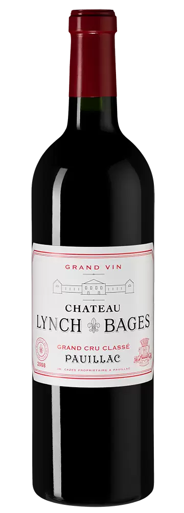 Вино Chateau Lynch-Bages 2008 г. 0.75 л