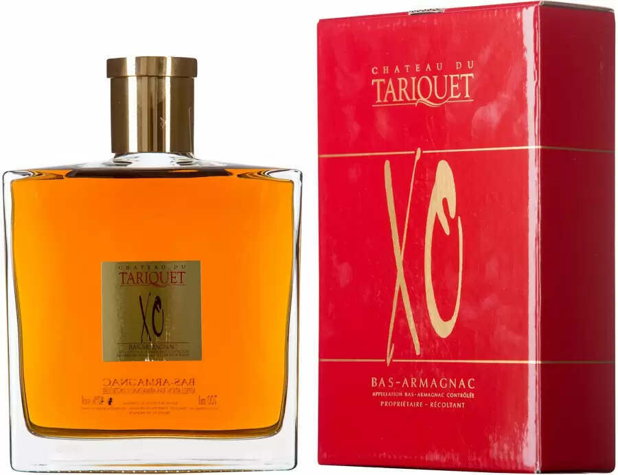 Арманьяк Chateau du Tariquet XO Bas Armagnac Carafe Chance 0.7 л Gift Box Set 1 Decanter