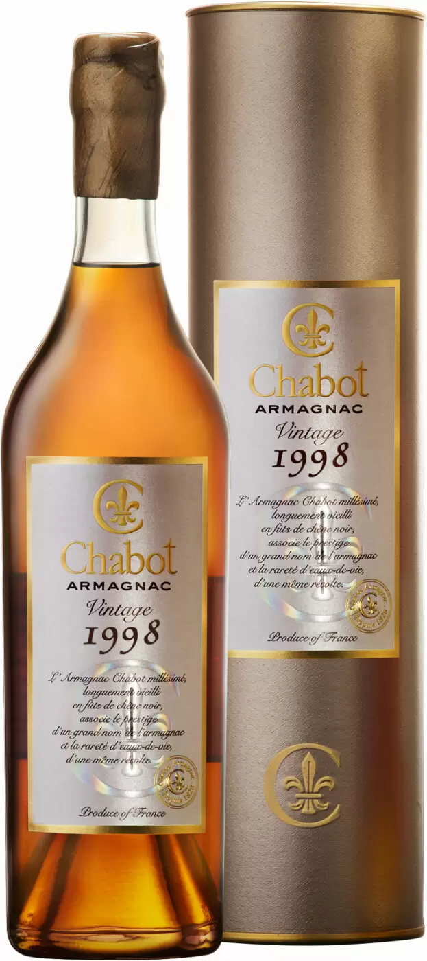 Арманьяк Chabot 1998 0.7 л Gift Box
