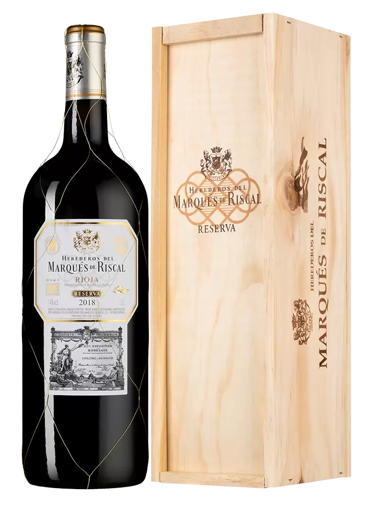 Вино Marques de Riscal Reserva 1.5 л Gift Box