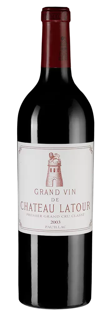 Вино Chateau Latour 2003 г. 0.75 л