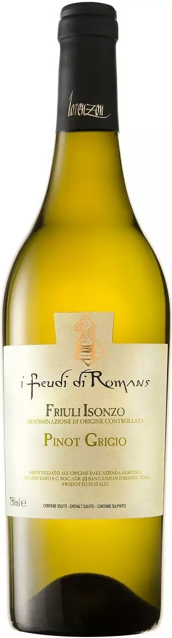 Вино Lorenzon Enzo I Feudi di Romans Pinot Grigio Friuli Isonzo 0.75 л