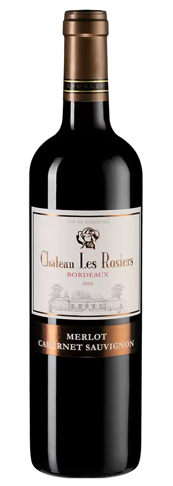 Вино Chateau Les Rosiers Rouge 2016 г. 0.75 л