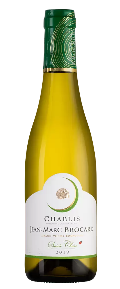 Вино Chablis Sainte Claire Jean-Marc Brocard 2019 г. 0.375 л
