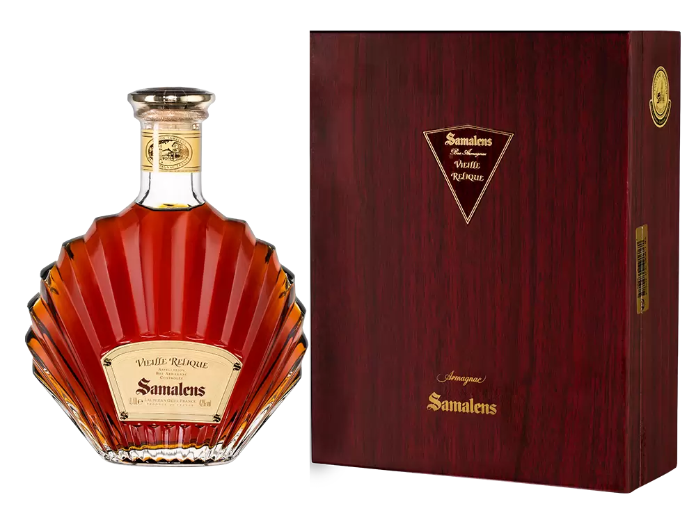 Арманьяк Samalens Bas Armagnac Vieille Relique 0.7 л Gift Box Wooden