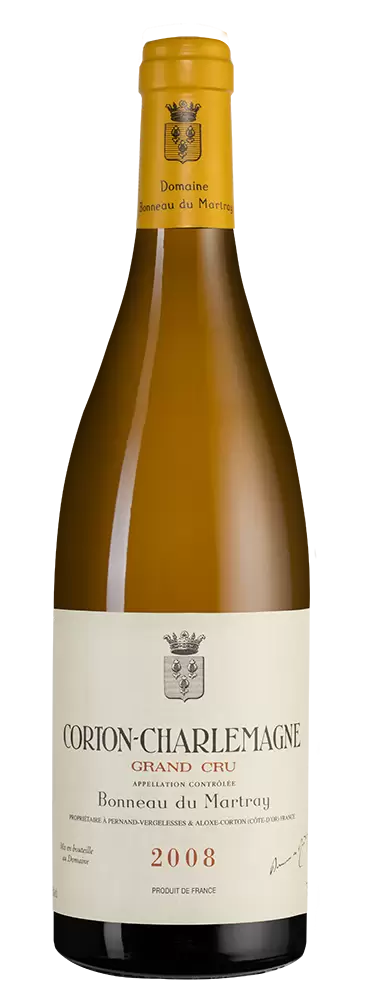 Вино Corton-Charlemagne Grand Cru Bonneau du Martray 2008 г. 0.75 л