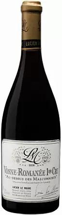 Вино Lucien Le Moine Vosne-Romanee 1er Cru Au-Dessus des Malconsorts 2018 г. 0.75 л