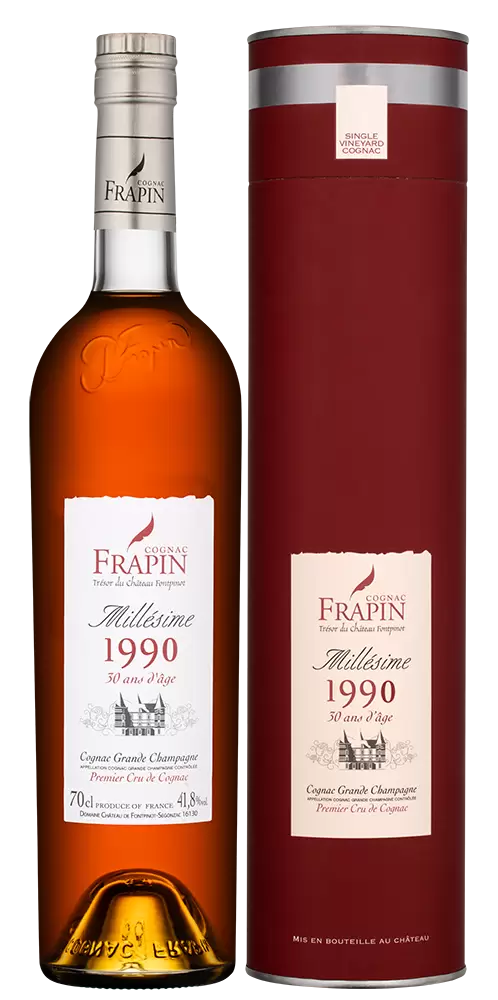 Коньяк Frapin Millesime 30 Ans d'Age Grand Champagne In Tube 0.7 л в подарочной упаковке