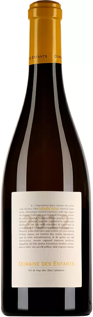 Cotes Catalanes IGP Domaine des Enfants Tabula Rasa 2019