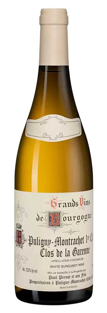 Вино Domaine Paul Pernot & Fils Puligny-Montrachet Premier Cru Clos de la Garenne 2018 г. 0.75 л