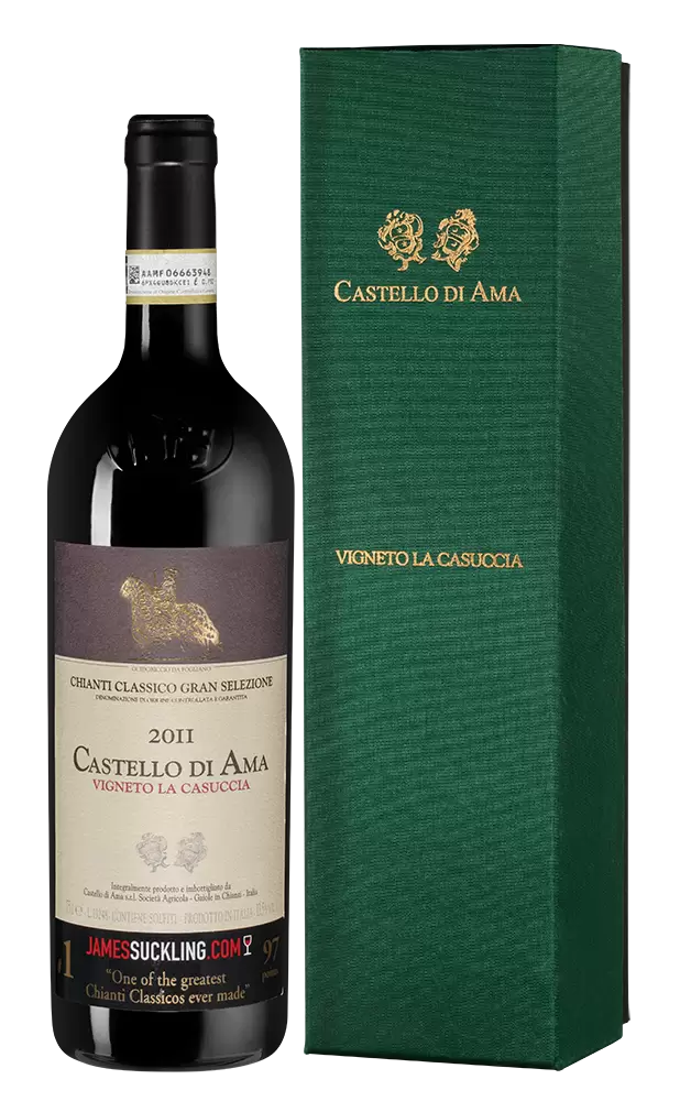 Вино Chianti Classico Gran Selezione Vigneto La Casuccia 2011 г. 0.75 л Gift Box