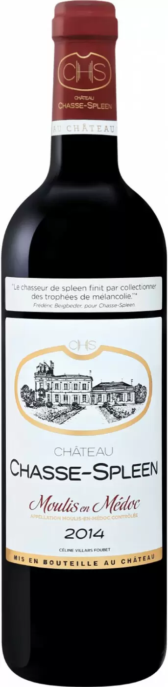Вино Chateau Chasse-Spleen Moulis-en-Medoc 2014 г. 0.75 л