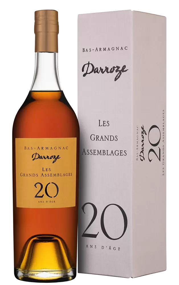 Арманьяк Les Grands Assemblages 20 Ans d'Age Bas-Armagnac 0.7 л в подарочной упаковке