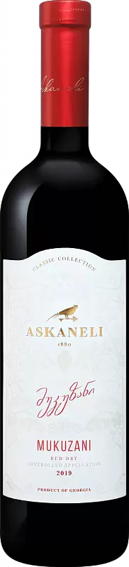 Вино Мукузани Асканели 0.75 л