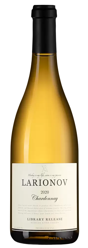 Вино Larionov Chardonnay 2020 г. 0.75 л