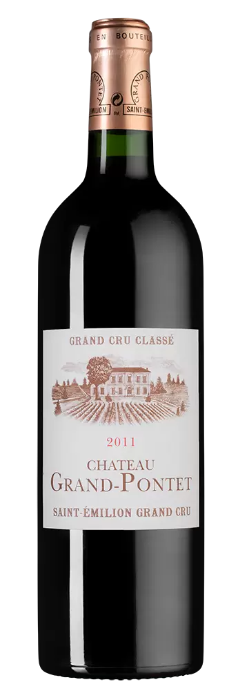Вино Chateau Grand-Pontet 2011 г. 0.75 л