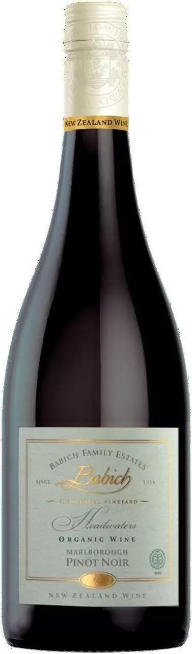 Вино Babich Wines Family Estates Headwaters Organic Pinot Noir 0.75 л
