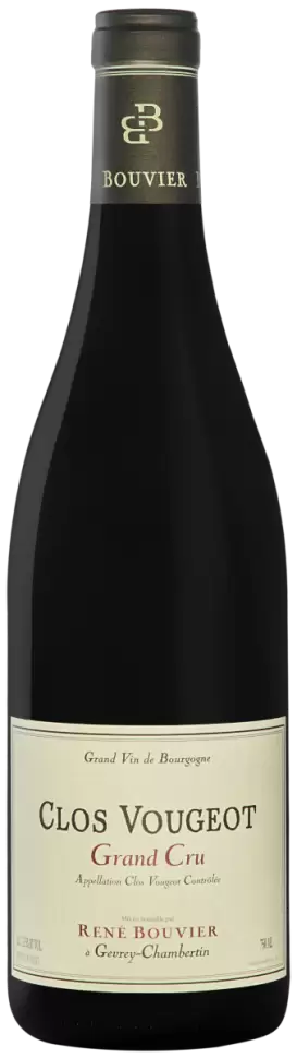 Вино Domaine Rene Bouvier Clos Vougeot Grand Cru 2021 г. 0.75 л