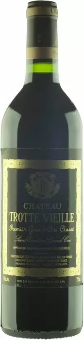 Вино Chateau Trotte Vieille Premier Grand Cru Classe Saint-Emilion AOC 2017 г. 0.75 л