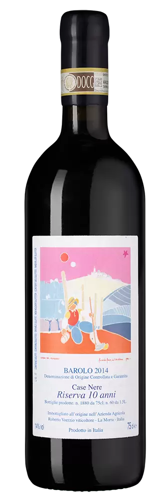 Вино Barolo Fossati Case Nere Riserva 10 anni Roberto Voerzio 2014 г. 0.75 л
