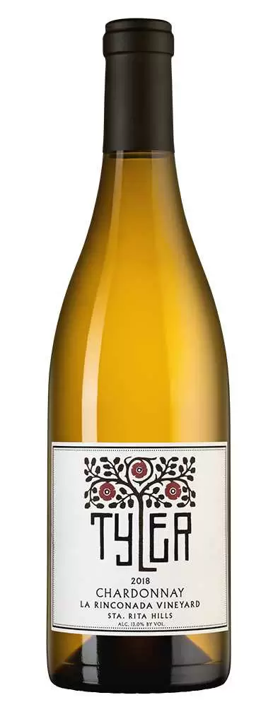 Вино Chardonnay La Rinconada Vineyard Tyler 2018 г. 0.75 л