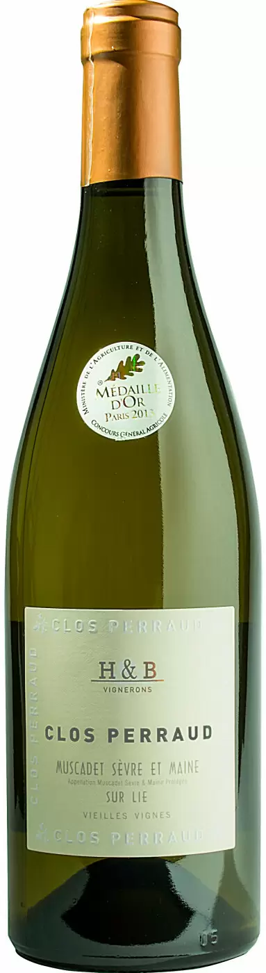 Вино Huteau Boulanger Clos Perraud Muscadet Sevre et Maine AOP sur Lie 0.75 л