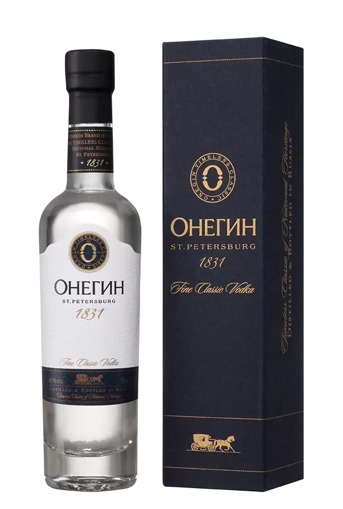 Водка Онегин 0.05 л Gift Box
